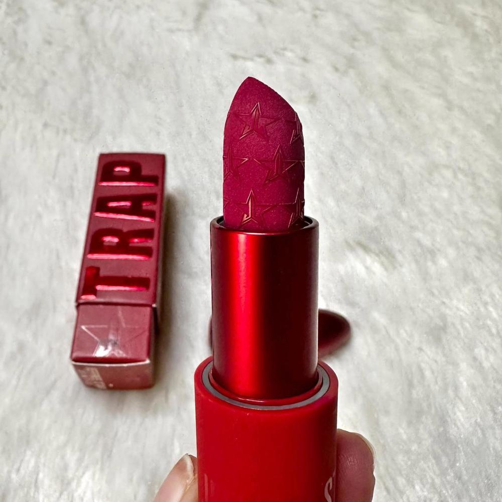 NIB Jeffree Star Velvet Trap Lipstick in Entrapment Full Size 4g